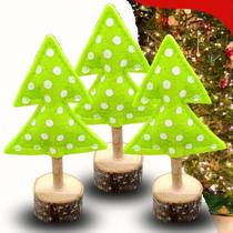 Arvore De Natal Decorativa Mesa Escritório Enfeite Feltro Arvore De Natal Decorativa Mesa Escritório Enfeite Feltro