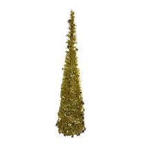 Árvore de Natal Dobrável Decoração Enfeite Estrelas 1,50m - TOP NATAL