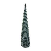 Árvore de Natal Dobrável Decoração Enfeite Lisa 1,50m Árvore de Natal Dobrável Decoração Enfeite Lisa 1,50m