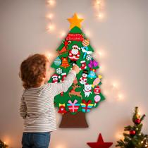 Arvore de Natal em Feltro Infantil Arvore de Natal em Feltro Infantil