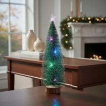 Arvore De Natal Enfeite Mesa Natalino Presente Led Decoração Arvore De Natal Enfeite Mesa Natalino Presente Led Decoração