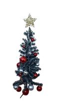 Árvore De Natal Estilo Pinheiro Flocada 120cm e 100 galhos