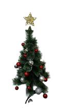 Árvore De Natal Estilo Pinheiro Flocada 90 cm e 45 Galhos