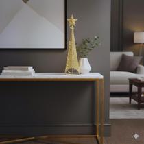 Árvore de Natal Estrela com LED 70x17cm