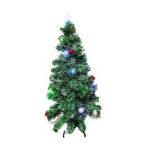 Árvore De Natal Fibra Optica Pinha E Cerejinha 1,20M Dn120 Árvore De Natal Fibra Optica Pinha E Cerejinha 1,20M Dn120