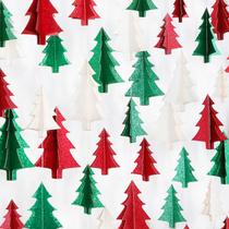 Árvore de Natal Garland OURUOLA 7,8 m Verde Branco Vermelho