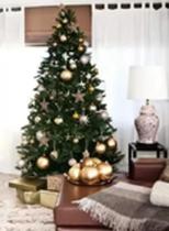 Árvore De Natal Grande Artificial Luxo 1,80m 600 Galhos Cheia - Fb - br