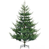 Árvore de Natal HOMCOM de 6 Pés - 795 Galhos e Base de Aço Árvore de Natal HOMCOM de 6 Pés - 795 Galhos e Base de Aço