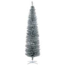 Árvore de Natal HOMCOM, lápis artificial de 7 pés com 499 pontas Árvore de Natal HOMCOM, lápis artificial de 7 pés com 499 pontas