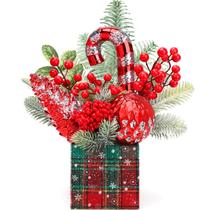 Árvore de Natal KPX Tabletop Artificial Mini com enfeites