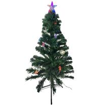 Árvore De Natal Led Fibra Ótica Altura 120Cm 110V
