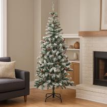 Arvore De Natal Linda Pequena Média Grande Verde Pinheiro ou Nevada Flocos de Neve Premium Arvore De Natal Linda Pequena Média Grande Verde Pinheiro ou Nevada Flocos de Neve Premium