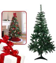 Árvore de Natal Luxo 1,50m 380 Galhos PVC e Ferro Verde