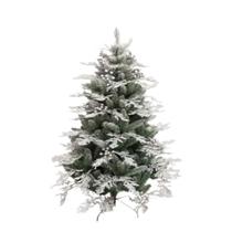 Árvore De Natal Luxo Alemã Verde Nevada 210cm 1.202 Galhos