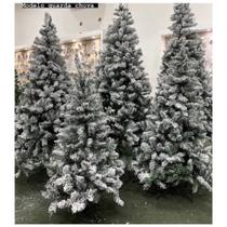 Árvore de Natal Luxo Nevada 1,50m - 412 Galhos- AW215 Modelo Luxo Pinheiro Com Pinha - Utilidades