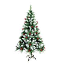 Árvore De Natal Luxo Pinheiro Nevada Cactos 1,8m 648 Galhos - TOP NATAL