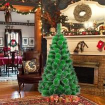 Árvore De Natal Luxo Pinheiro Verde Decoração Natalina 150cm - Amigold