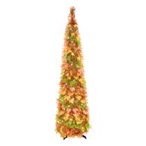 Árvore de Natal MACTING Fall com luzes de 5 pés com suporte e LED Árvore de Natal MACTING Fall com luzes de 5 pés com suporte e LED