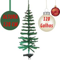 Arvore de Natal Média Pinheiro 120cm 120 Galhos Verde