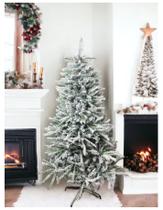 Árvore De Natal Moscou Nevada 1,50m Pinheiro 518 Galhos - TAIRA HOME