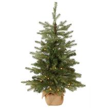 Árvore de Natal National Tree Company 90 cm com luzes e base Árvore de Natal National Tree Company 90 cm com luzes e base