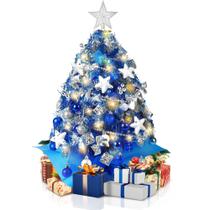 Árvore de Natal Neten 2FT com 60 luzes LED e mais de 70 enfeites Árvore de Natal Neten 2FT com 60 luzes LED e mais de 70 enfeites