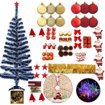 Árvore De Natal Nevada 1,20m 120 Galhos Decorada 110 Itens Pisca Pisca Led 110v Enfeites Árvore De Natal Nevada 1,20m 120 Galhos Decorada 110 Itens Pisca Pisca Led 110v Enfeites