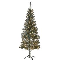 Árvore de Natal Nevada 1,50m com 200 Galhos Pinheiro Natalino Decorativo com Base Metálic