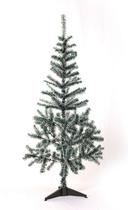 Arvore De Natal Nevada Pinheiro Verde Pé de Plástico Luxo 70 Galhos 90 cm