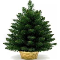 Arvore De Natal Pequena Com Base De Mesa - 60Cm E 80 Galhos