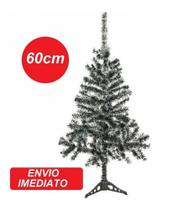 Árvore de Natal Pequena Nevada Verde 60cm 40 Galhos Envio Já - Wincy