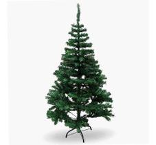 Árvore de Natal Pinheiro 1,50 m 150 cm HV 420 Galhos com 100 Luzes de Led Brancas 110v
