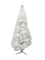 Árvore De Natal Pinheiro Branco Cheia Luxo 150cm