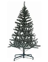 Árvore De Natal Pinheiro Cor Verde Musgo e Branco 2,10m 450 Galhos A0035 - Chibrali