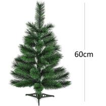 Árvore De Natal Pinheiro De Mesa Luxo 60 Cm Cor Verde A0206E