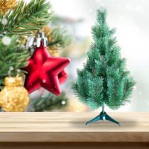 Árvore De Natal Pinheiro De Mesa Luxo 60cm Cor Verde 35 Galhos A0306N