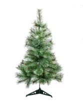 Árvore De Natal Pinheiro De Mesa Luxo 60cm Cor Verde 35 Galhos A0306N - Chibrali