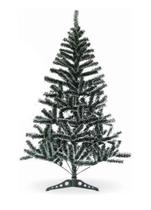 Árvore de Natal Pinheiro Decoração Luxo Verde Nevada 90cm
