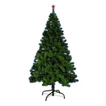 Árvore De Natal Pinheiro Gigante Verde 540 Galhos 1,80m Com Ponteira