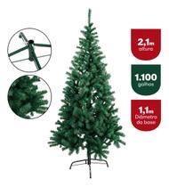Árvore De Natal Pinheiro Luxo Elegance 2,10 metros - Tuut Árvore De Natal Pinheiro Luxo Elegance 2,10 metros - Tuut