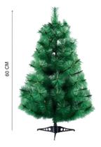 Árvore De Natal Pinheiro Luxo Pequena 60cm 35 Galhos