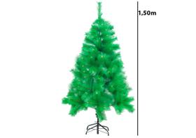 Árvore De Natal Pinheiro Luxo Verde 153 Galhos 1,50m A0515p Chibrali