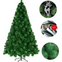 Árvore De Natal Pinheiro Luxo Verde 153 Galhos (1,50m)