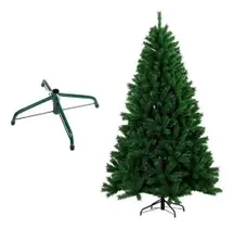 Arvore De Natal Pinheiro Noruega 800 Galhos 210cm Decoração Cor Verde