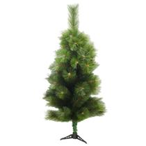 Árvore De Natal Pinheiro Verde 90cm Com 75 Galhos Cheia Festa Natalina