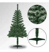 Árvore De Natal Pinheiro Verde Com Neve 1.20m 144 Galhos A0032