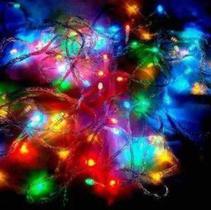 Árvore de Natal Pisca pisca LED 100 LEDS 9m 8 funções Bivolt - Sheng