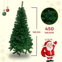 Árvore de Natal Premium 450/540/600/900 Pontas - 1,5m 1,8m 2,1m 2,4m Super Cheia e Fácil Montagem