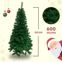 Árvore de Natal Premium 450/540/600/900 Pontas - 1,5m 1,8m 2,1m 2,4m Super Cheia e Fácil Montagem