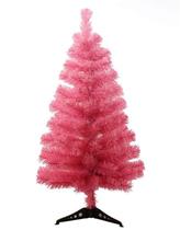 Árvore de Natal S-SSOY Artificial Xmas Pine 90cm com suporte rosa